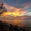 Sunset at Koh Rong Samleum